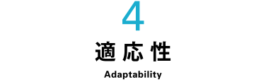 4適応性